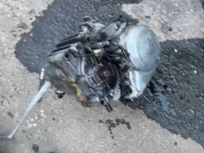 Motor com numeração irregular 