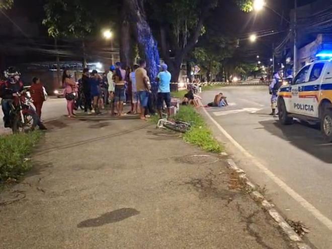 O crime foi ocorreu nesse trecho da avenida Livramento, no Veneza II, em Ipatinga 