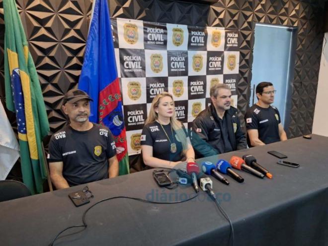 Equipe da PCMG: O delegado responsável pelo inquérito, Alexandro Silveira Caetano, concluiu as investigações dia 4 de setembro e encaminhou o caso para o Judiciário