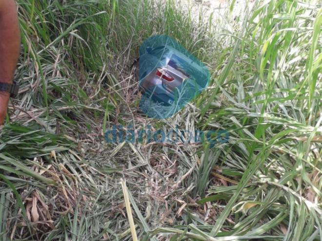 O outro veículo também saiu da pista e caiu em uma ribanceira