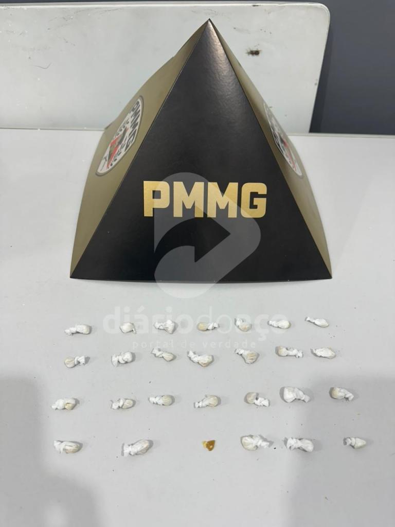 Material apreendidos com os homens no Panorama