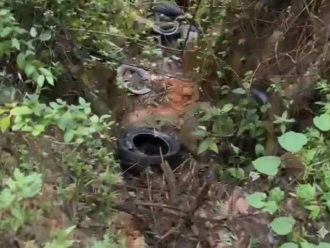 Também foi flagrado descarte irregular de pneus, que coloca em risco a vida silvestre e serve de criadouro de mosquito transmissor de doenças 