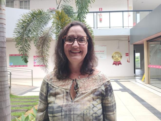 Coordenadora do setor de Vigilância em Saúde da SRS Coronel Fabriciano explicou o objetivo da ação