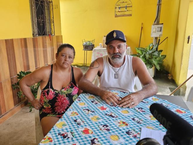 Vera Lucia e Jadir do Amaral cobram justiça pela filha de 20 anos, assassinada e procuram o neto levado pelo assassino 