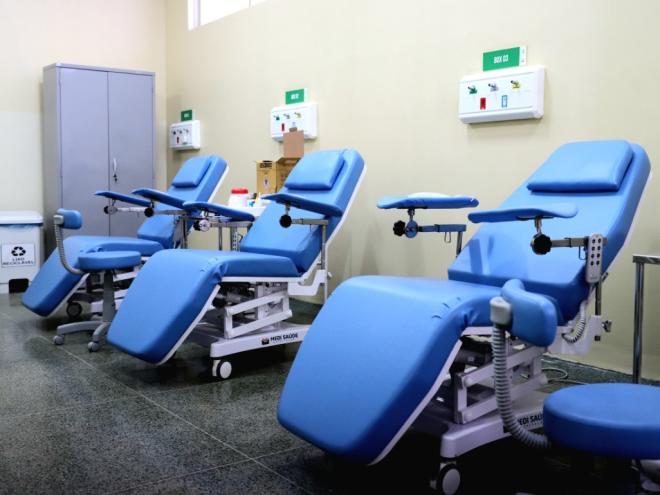 A estrutura do posto fixo de coleta externa vai facilitar a doação de sangue na região do Vale do Aço