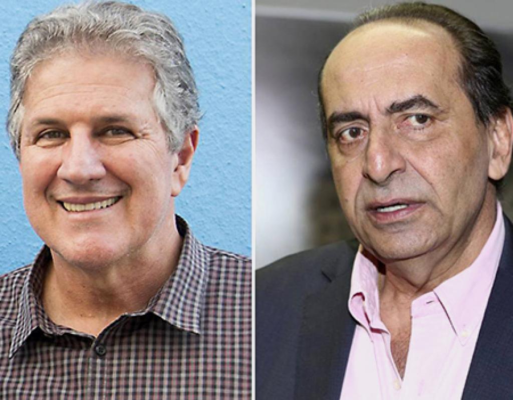 João Leite (PSDB) e Alexandre Kalil (PHS) 