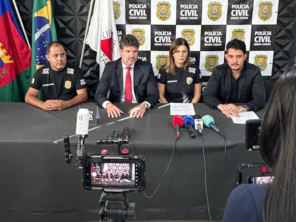 Equipes, da PCMG e do MPMG explicaram na tarde desta sexta-feira as razões da prisão do motorista 