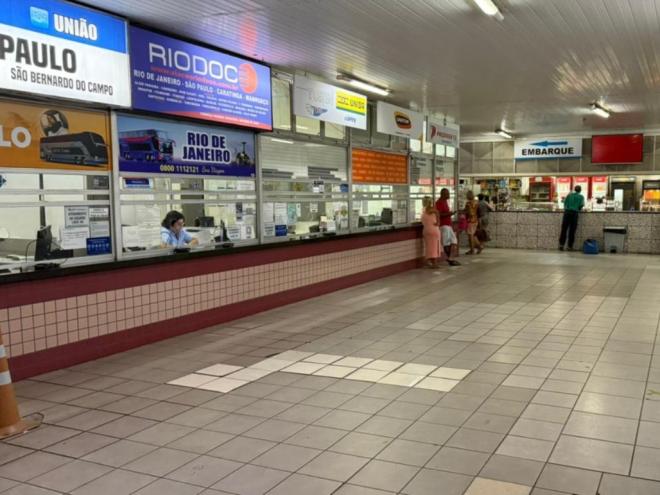 Passageiros tendem a buscar cidades litorâneas ou locais mais próximos para viajar