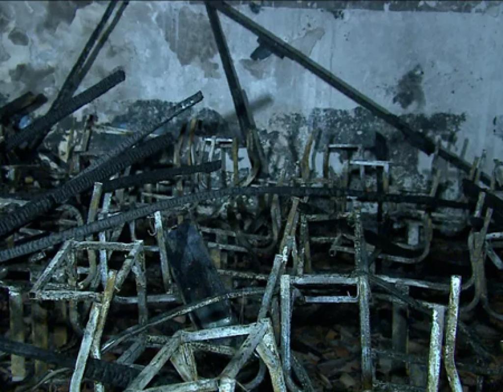 Salas de aula foram incendiadas em São Luiz, capital do Maranhão