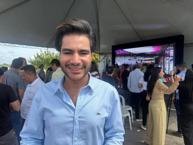 Leonardo Patrick representou o governo federal no evento