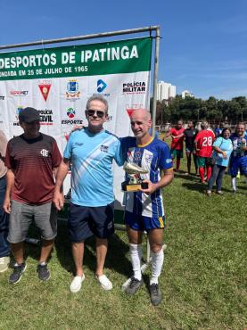 O eterno artilheiro Fabiano levou para casa mais um troféu
