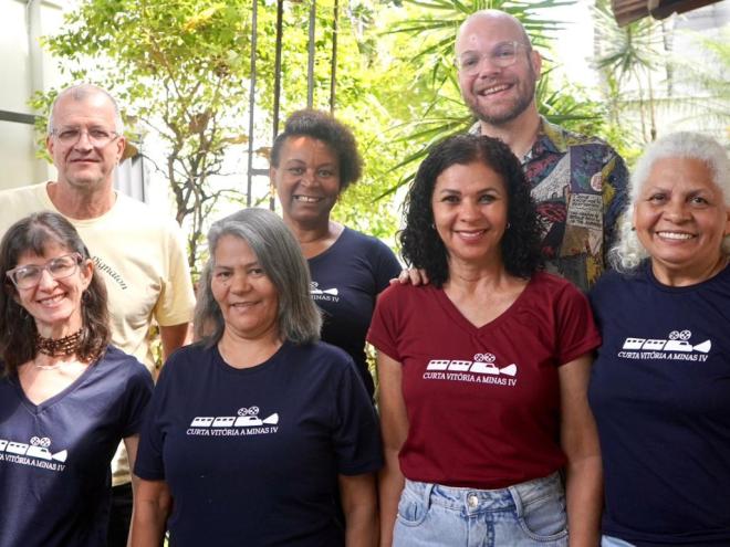 Cada autor selecionado participa de todas as etapas da produção do filme