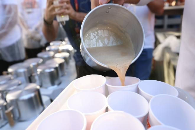 Doce de leite e queimadinha também foram atrações da festa