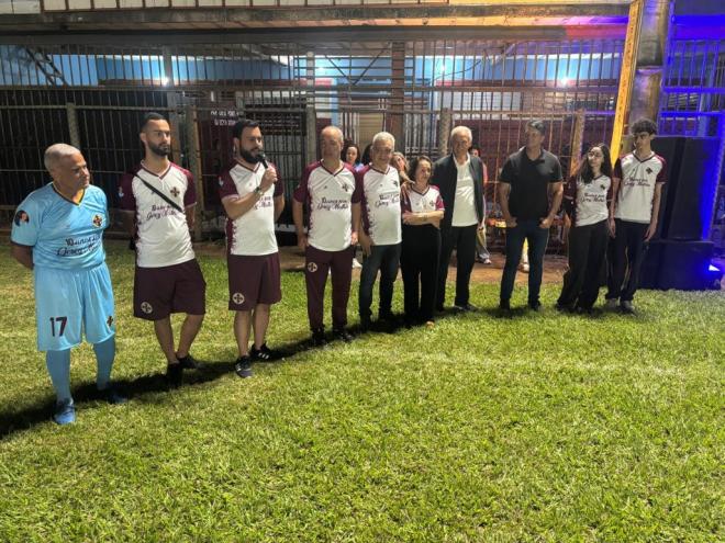 Tardélly Anício e familiares organizaram o evento de homenagem à história do grande desportista Gercy Matias 