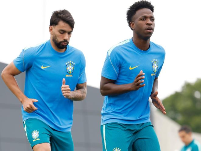 Lucas Paquetá e Vinícius Júnior são dois dos destaques da seleção nacional
