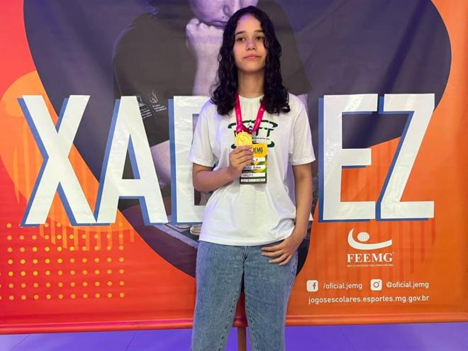 Atleta vem se destacando no cenário enxadrístico desde o ano passado e participa de disputas promovidas pela Liga