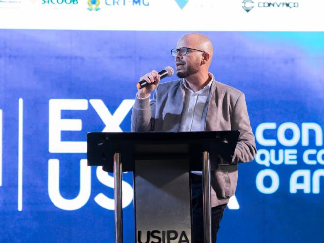 O presidente da Usipa, Lucas Mesquita, destacou que a Expo Usipa vai muito além da realização de negócios, e representa um importante instrumento de transformação social