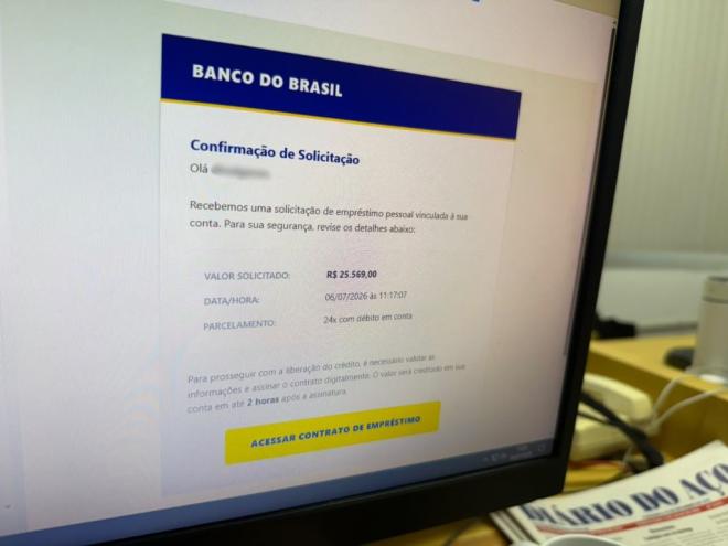  Estelionatários enviam mensagens em nome do Banco do Brasil 