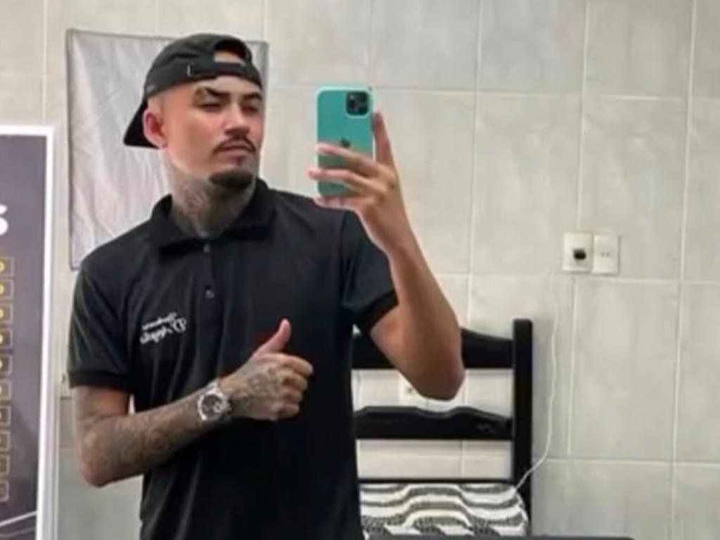 Conhecidos informaram que minutos antes de ser morto a tiros, Angelo posto essa foto