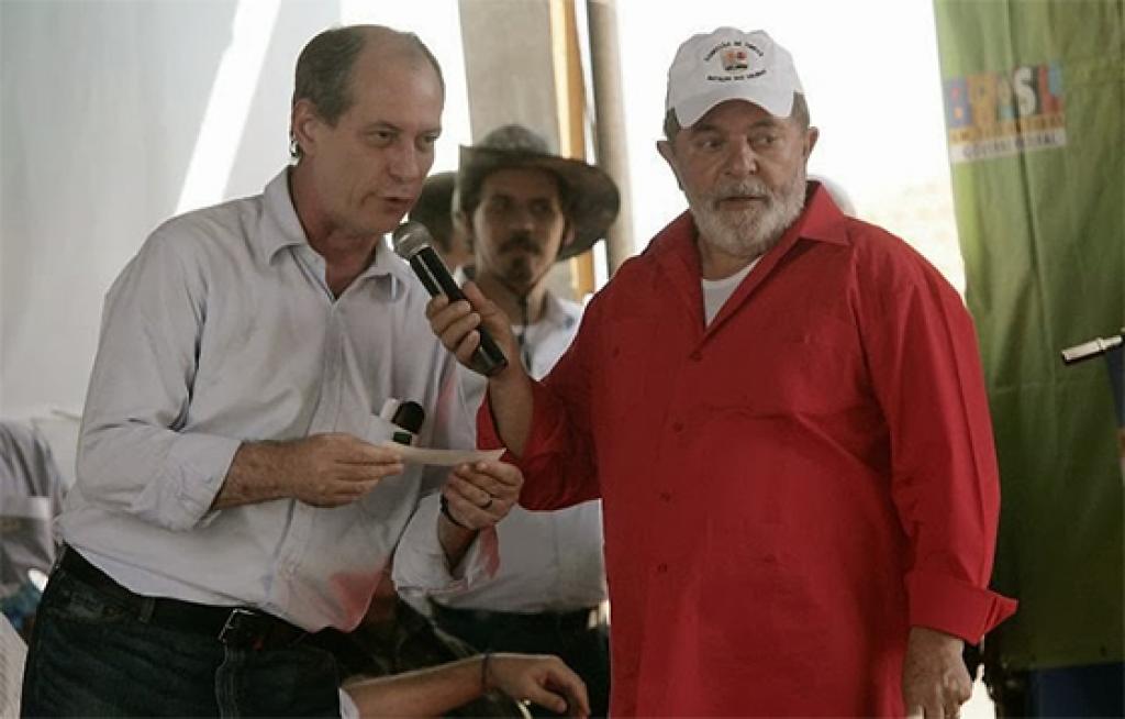 Ciro Gomes (E) pode ser alternativa da esquerda para 2018
