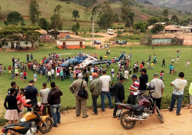 Busca a criminosos foram concentradas em Inhapim e em São Simão, zona rural de Simonésia