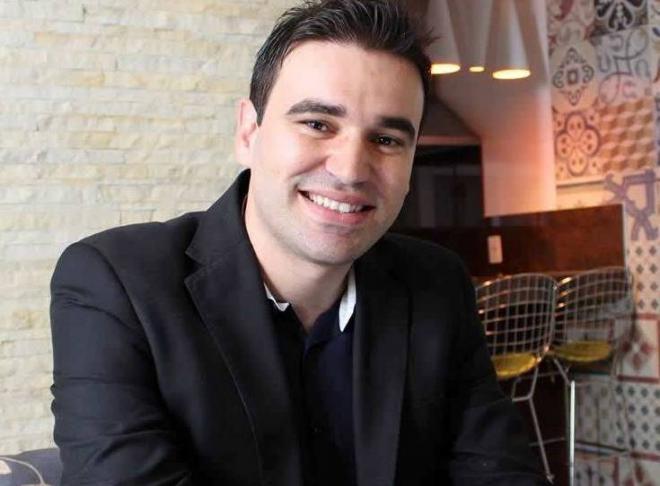 Organizador do evento, professor Ezequiel Mendes