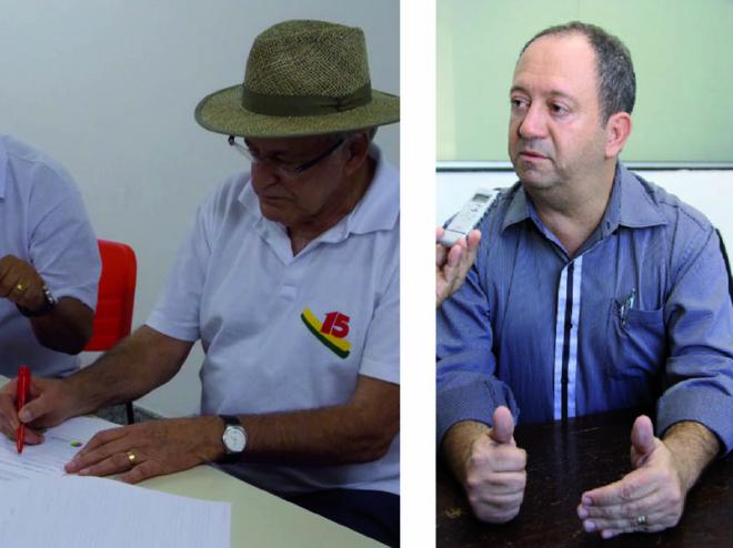 Sebastião Quintão (Ipatinga) e Geraldo Hilário (Timóteo)