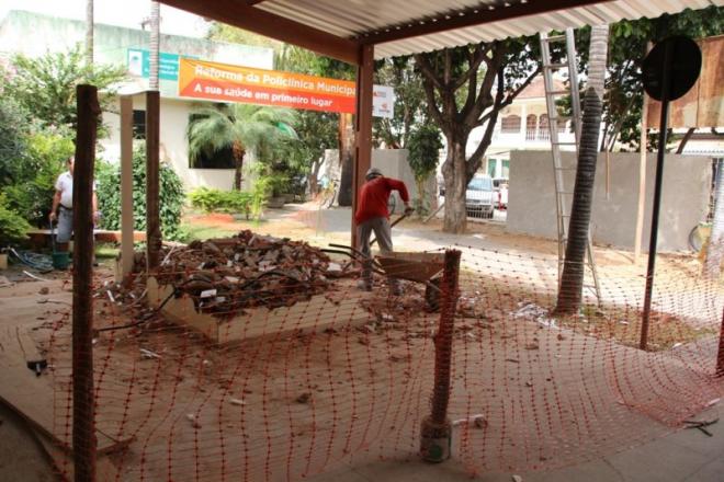 Até a conclusão das obras atendimentos serão realizados em unidades da rede municipal de saúde 