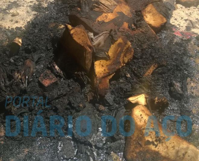 Situação do Bloco A, após princípio de rebelião 