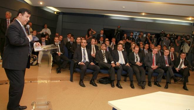 Solenidade do lançamento do novo sistema da PF