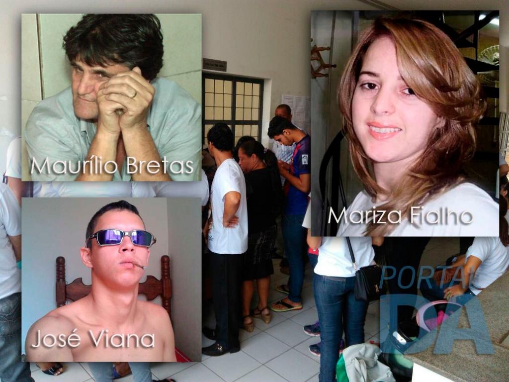 Maurílio Bretas, como mandante da morte da esposa Mariza, pegou 21 anos de cadeia, e José Viana, 9 anos e seis meses de prisão