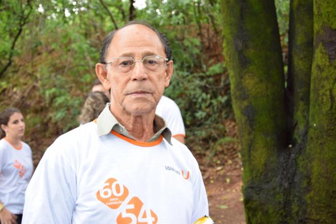 O aposentado Atenágoras Rodrigues de Matos, trabalhou por 31 anos na empresa