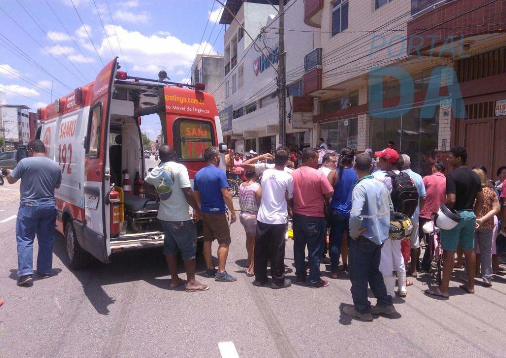 Acidente aconteceu em frente ao número 1.115 da avenida Selim José de Sales, bairro Canaã