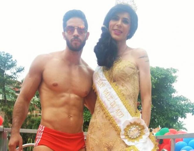 Thiago Vaz, reeleito Miss Gay Vale do Aço 2016 