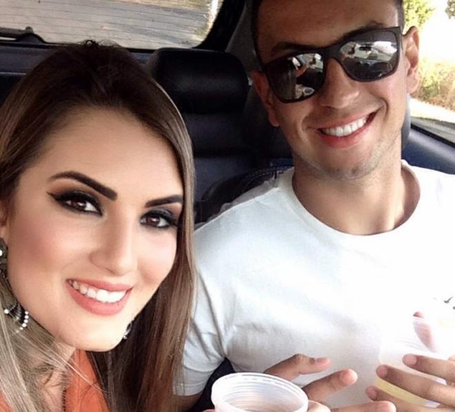 Primeira versão segundo a qual Gabriel matou a noiva e depois se matou é investigada pela polícia