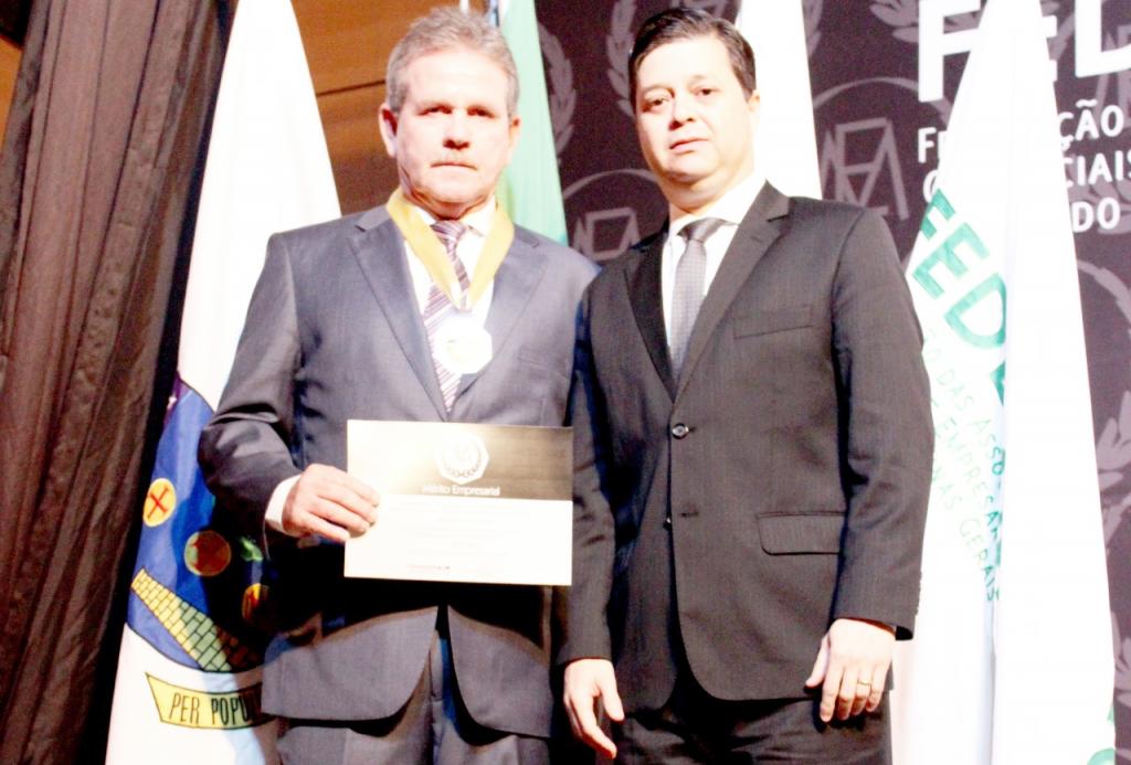 Alberto Costa Filho e presidente da Aciapi, Luís Henrique Alves