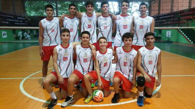 Equipe masculina de voleibol