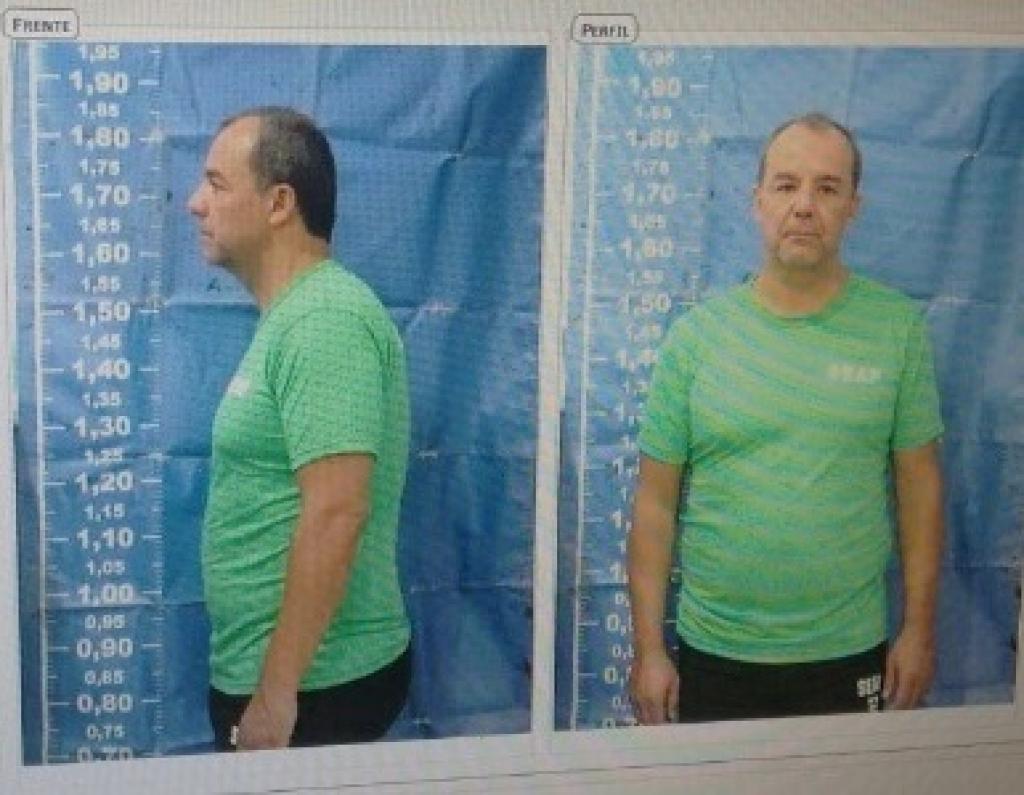 momento em que o ex-governador do Rio de Janeiro Sérgio Cabral teve a entrada no presídio registrada