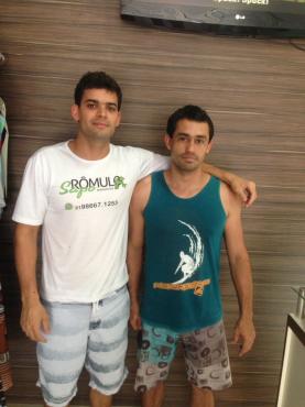 Rômulo Silveira Pereira (categoria elite máster) e Douglas Braga (categoria 30+)