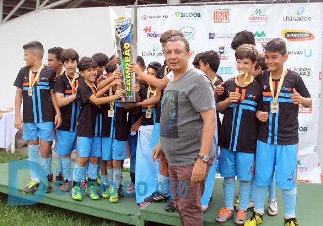  RPS (Escola de Futebol Rodrigo Posso) sagrou-se campeã da quarta Copa DIÁRIO DO AÇO, na categoria Sub-11, diante do Jabaquara.