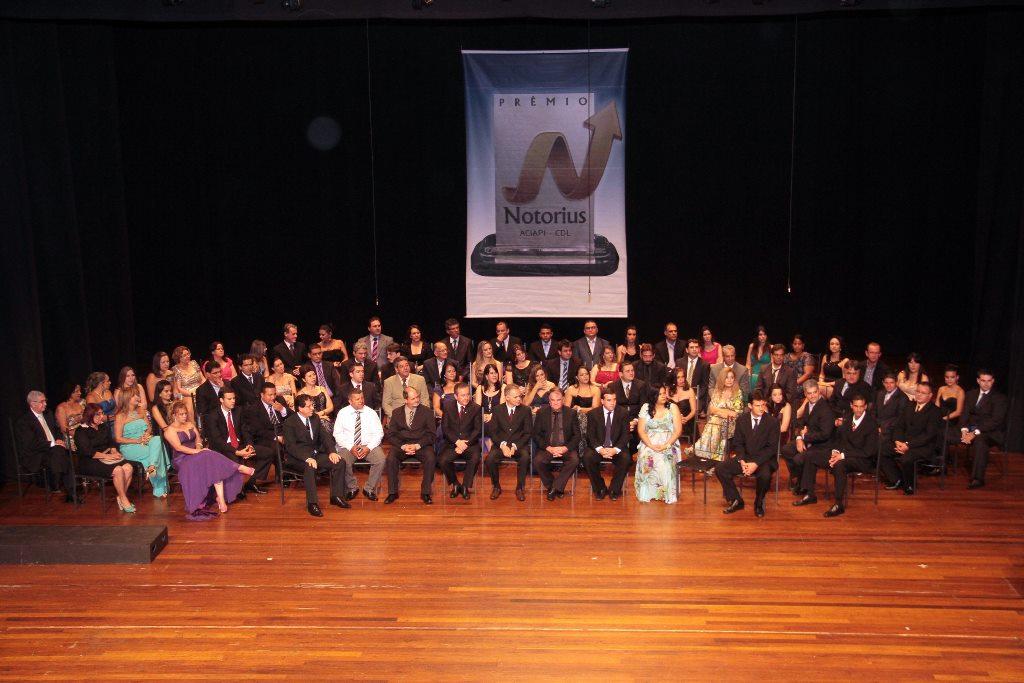 Premiação se tornou em evento tradicional entre empresários e lojistas