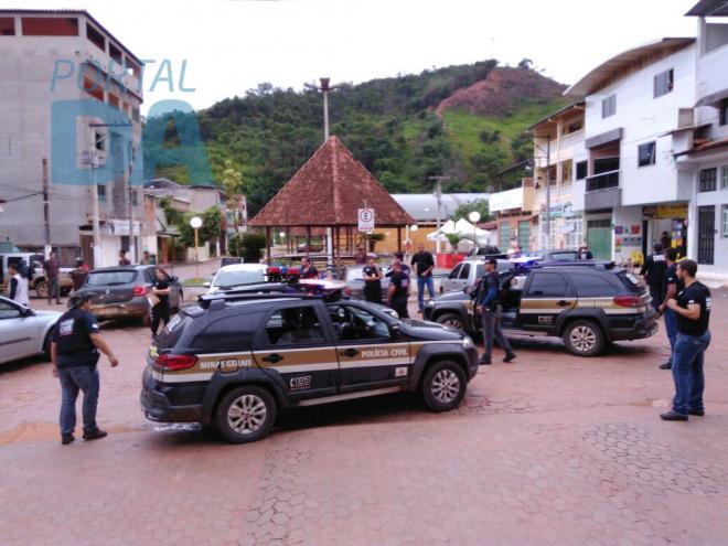 Operação desencadeada no começo da manhã, prendeu quatro investigados por crimes em Joanésia e um em Ipatinga 