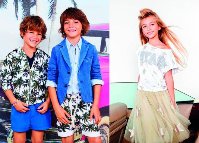 A moda natalina da Monalisa para meninos & meninas