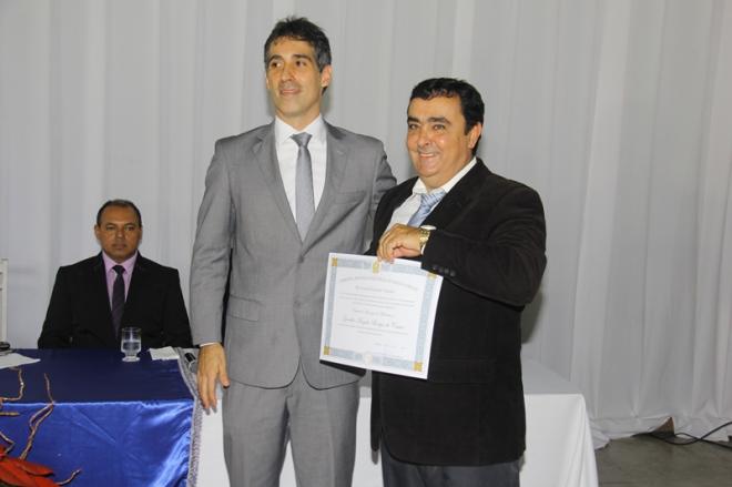 O prefeito eleito de Marliéria, Geraldo Magela Borges de Castro