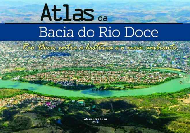 Na capa do Atlas, uma imagem da Ilha do Rio Doce, em Governador Valadares