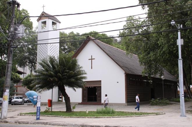 Foto antes da Igreja ser reformada