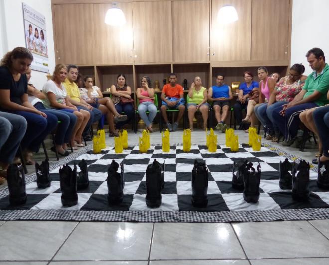 Professores fizeram um bate-papo sobre a vivência de cada um com o xadrez escolar