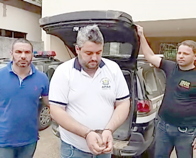 Terapeuta foi detido pela Polícia Civil