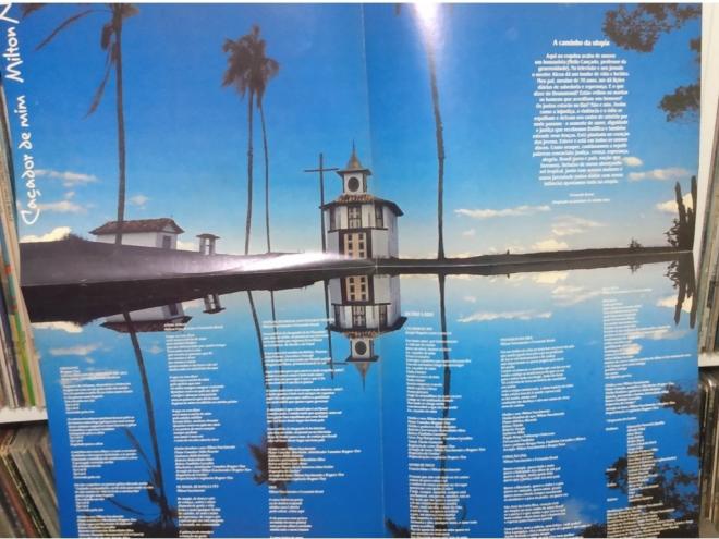 Ilustração de LP de Milton Nascimento, 1981 