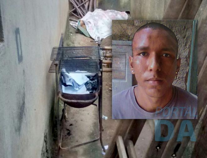 Mikael Sulivam, 22 anos, morto no bairro Novo Tempo, em Timóteo